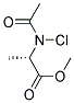 AcetylChloroAlanineMethylEster Struktur