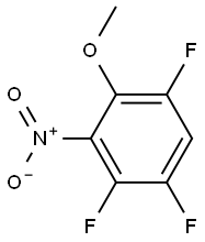 3-Nitro-4-Methoxy-Trifluorobenzene Struktur