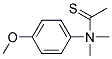 N,N-Dimethyl-P-Methoxy Phenyl Thioacetamide Struktur