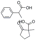 2-Phenylpropanoic acid / Methyl cyclopentanone-2-carboxylate Struktur