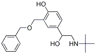 O-Benzyl Salbutamol Struktur