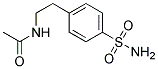 P-[2-(N-Acetyl Amino) Ethyl]Benzene Sulphonamide Struktur