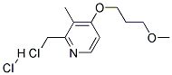 4-(3-Methoxy Propoxy)-3-Methyl-2-Chloromethyl Pyridine Hydrochloride Struktur