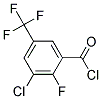 3-Chloro-2-fluoro-5-(trifluoromethyl)benzoyl chloride, 97+% Struktur