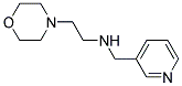 2-morpholino-N-(pyridin-3-ylmethyl)ethanamine Struktur