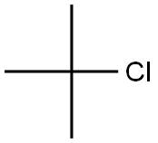 tert-BUTYL CHLORIDE FOR SYNTHESIS Struktur