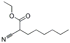 Ethyl2-cyanocaprilate Struktur