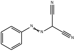 BENZENEAZOMALONONITRILE Structure