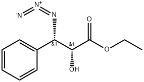 ETHYL 3-AZIDO-2-HYDROXY-PROPIONATE Struktur