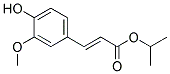 TRANS-FERULIC ACID, ISOPROPYL ESTER Struktur