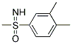 S-METHYL-S-(3,4-DIMETHYLPHENYL) SULFOXIMINE Struktur