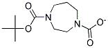 N-T-BOC-HOMOPIPERAZINECARBOXYLATE Struktur