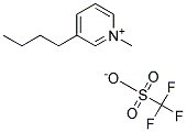 N-METHYL-3-BUTYL-PYRIDINIUM TRIFLUOROMETHANESULFONATE Struktur