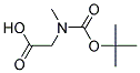 N-ALPHA-TERT-BUTOXYCARBONYL-L-SARCOSINE Struktur