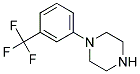 N-3-TRIFLOUROMETHYLPHENYL PIPERAZINE Struktur