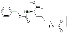 N2-BENZYLOXYCARBONYL-N6-TERT-BUTOXYCARBONYL-D-LYSINE Struktur