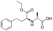 N-[1-(S)-ETHOXYCYRBONYL-3-PHENYLPROPYL]-L-ALANINE Struktur