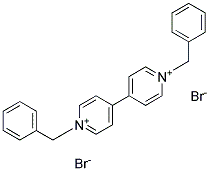 N,N'-DIBENZYL-4,4'-DIPYRIDINIUM DIBROMIDE Struktur