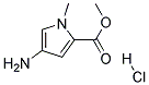 METHYL-4-AMINO-1-METHYL PYRROLE-2-CARBOXYLATE, HCL Struktur