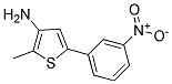 METHYL-3-AMINO-5-(3-NITROPHENYL)THIOPHENE- Struktur