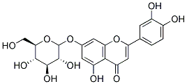 LUTEOLIN-7-GLUCOSIDE HPLC GRADE Struktur