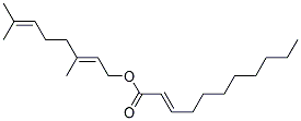 GERANYL UNDECYLENATE Struktur