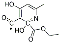 ETHYL 2,4-DIHYDROXY-6-METHYLPYRIDINE-3-CARBOYLATE Struktur