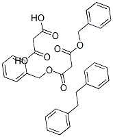 DIBENZYL MALONATE, (MALONIC ACID DIBENZYL ESTER) Struktur