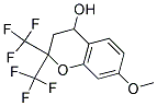 7-METHOXY-2,2-BIS(TRIFLUOROMETHYL)-CHROMAN-4-OL Struktur