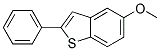5-METHOXY-2-PHENYLBENZO[B]THIOPHENE Struktur