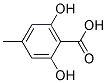 4-METHYL-2,6-DIHYDROXYBENZIOC ACID Struktur