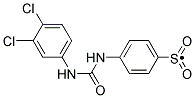 4-[3-(3,4-DICHLORO-PHENYL)-UREIDO]-BENZENESULFONYL Struktur