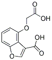 4-(CARBOXYMETHOXY)BENZOFURAN-3-CARBOXYLIC ACID Struktur