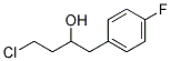 3-CHLORO-1-(4-FLUOROBENZYL)-PROPANOL Struktur