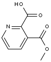 3-(METHOXYCARBONYL)PYRIDINE-2-CARBOXYLIC ACID Struktur