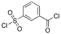 3-(CHLOROSULPHONYL)BENZOYL CHLORIDE Struktur