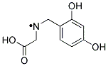 [CARBOXYMETHYL-(2,4-DIHYDROXY-BENZYL)-AMINO]- Struktur