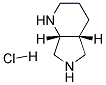 (R, R)-(+)-2, 8-DIAZABICYCLO[4,3,0]NONANE HYDROCHLORIDE Struktur