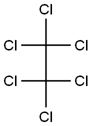 HEXACHLOROETHANE SOLUTION 100UG/ML IN METHANOL 5ML Struktur