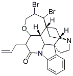 ALLYLSTRYCHNINE BROMIDE Struktur