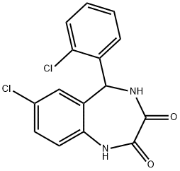 LORAZEPAM IMPURITY D Struktur