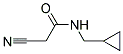 N1-CYCLOPROPYLMETHYL-2-CYANOACETAMIDE, TECH Struktur