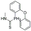 N-METHYLOXO(DIPHENYL)PHOSPHORANECARBOTHIOAMIDE, TECH Struktur