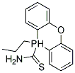 OXO(DIPHENYL)-N-PROPYLPHOSPHORANECARBOTHIOAMIDE, TECH Struktur