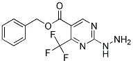 BENZYL 2-HYDRAZINO-4-(TRIFLUOROMETHYL)PYRIMIDINE-5-CARBOXYLATE, TECH Struktur