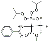 METHYL 2-(BENZOYLAMINO)-2-(DIISOPROPOXYPHOSPHORYL)-3,3,3-TRIFLUOROPROPANOATE, TECH Struktur