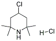 4-CHLORO-2,2,6,6-TETRAMETHYLPIPERIDINE HYDROCHLORIDE, TECH Struktur