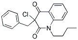 3-BENZYL-1-BUTYL-3-CHLORO-1,2,3,4-TETRAHYDROQUINOLINE-2,4-DIONE, TECH Struktur