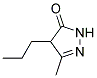 3-METHYL-4-PROPYL-4,5-DIHYDRO-1H-PYRAZOL-5-ONE, TECH Struktur