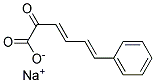 SODIUM 2-OXO-6-PHENYLHEXA-3,5-DIENOATE, TECH Struktur